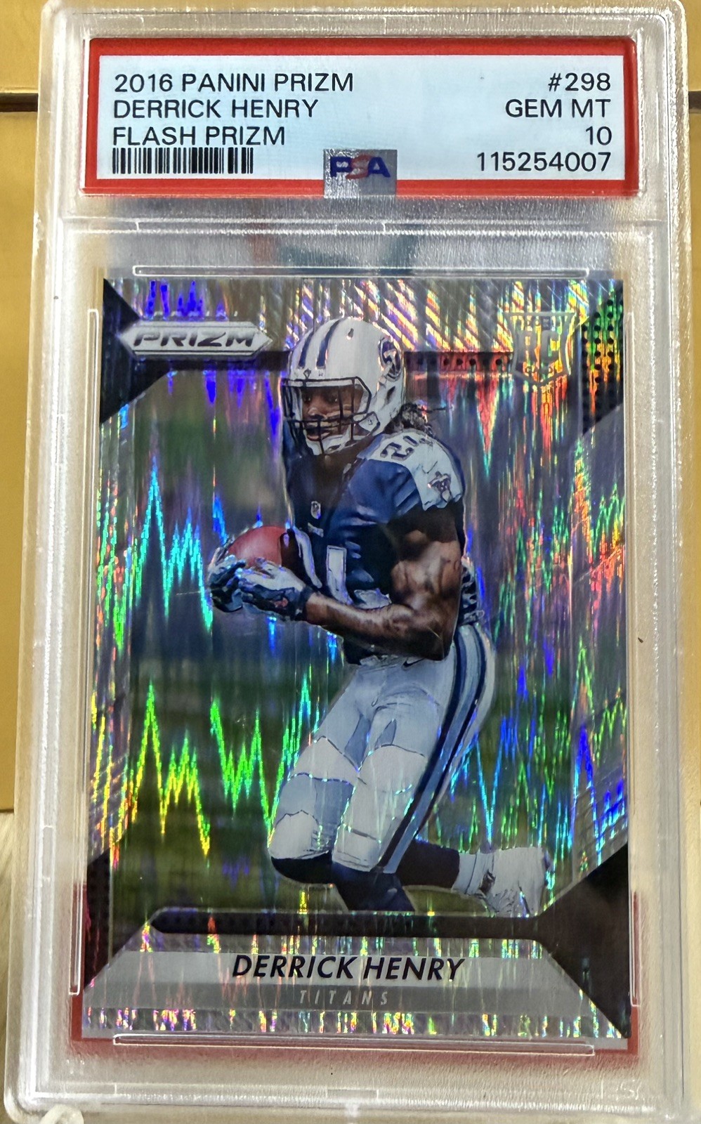 2016 Panini Prizm - Rookie Derrick Henry #298 Flash Prizm (RC)