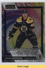 2023-24 O-Pee-Chee Platinum Rainbow Color Wheel Joona Koppanen #299 READ 0kr0