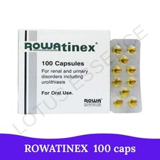 1X Rowatinex 100 Caps Renal Urinary Tract Kidney Stones Rowa Disorders