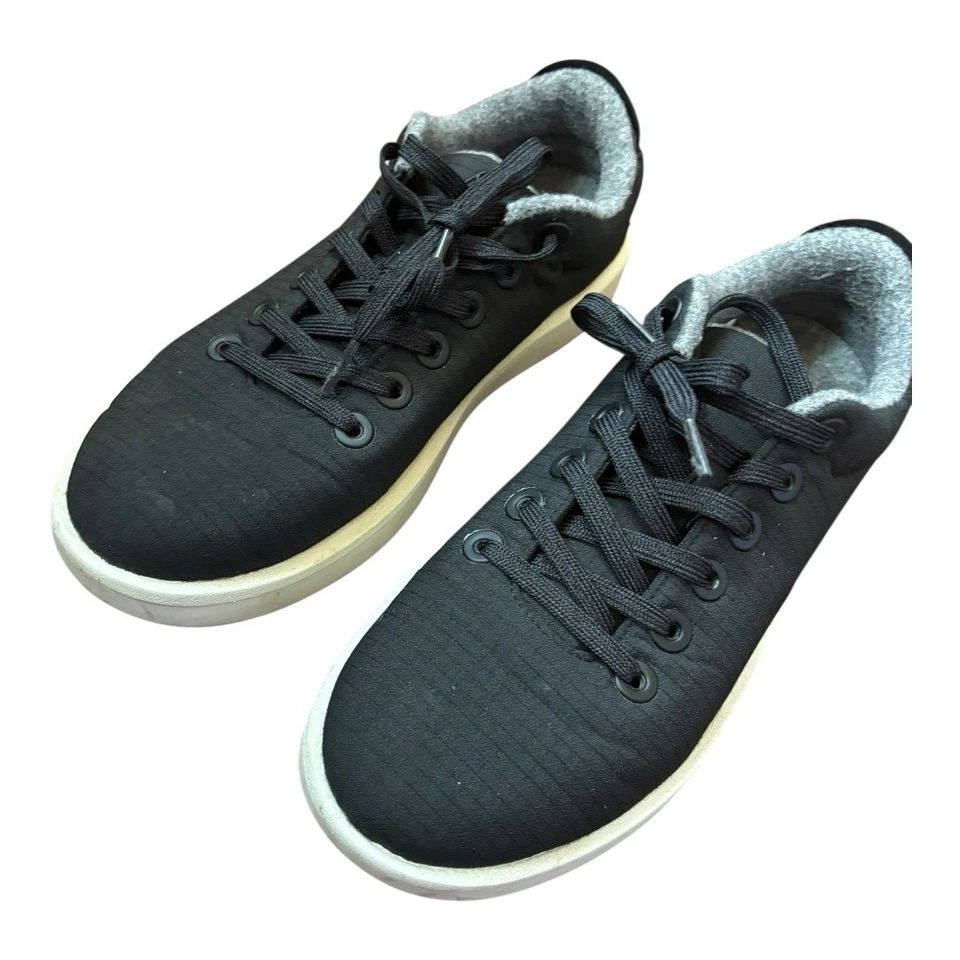 Allbirds Piper Wool Sneaker (Men) merino wool Size 8 Black - Image 4 of 4