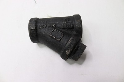 Thread Perforated Wye Strainer Carbon Steel 1'' M6700592