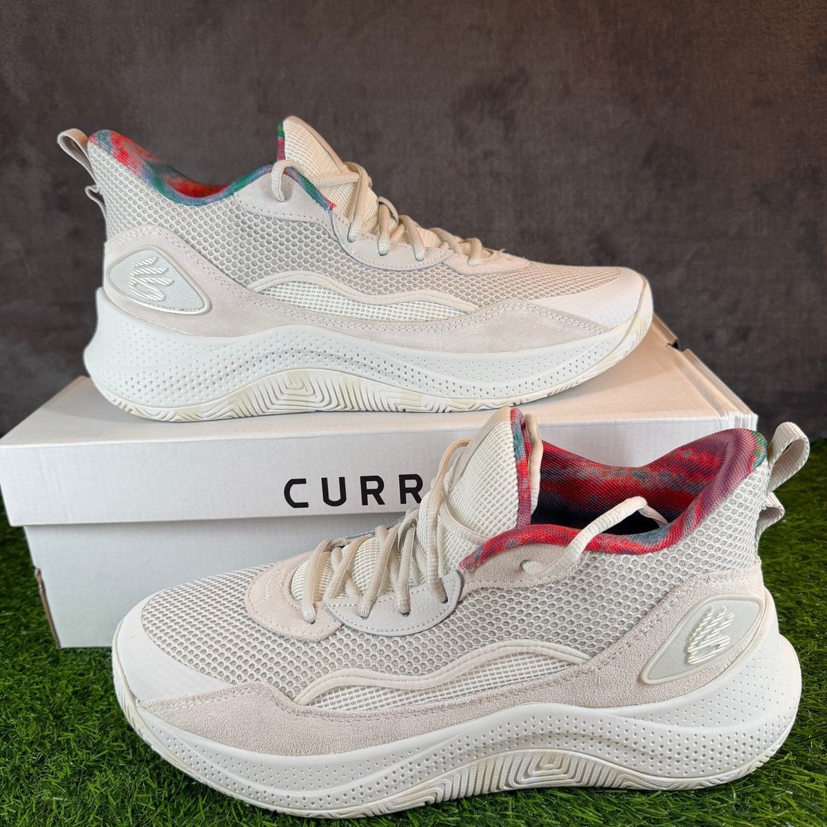 Under Armour Curry 3Z 24 SDE Basketball Shoes Snekaers White/Beige