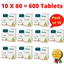 Himalaya Manjishtha 60 Tabs x10 | Skin Tanning Control | Free Ship | Herbal