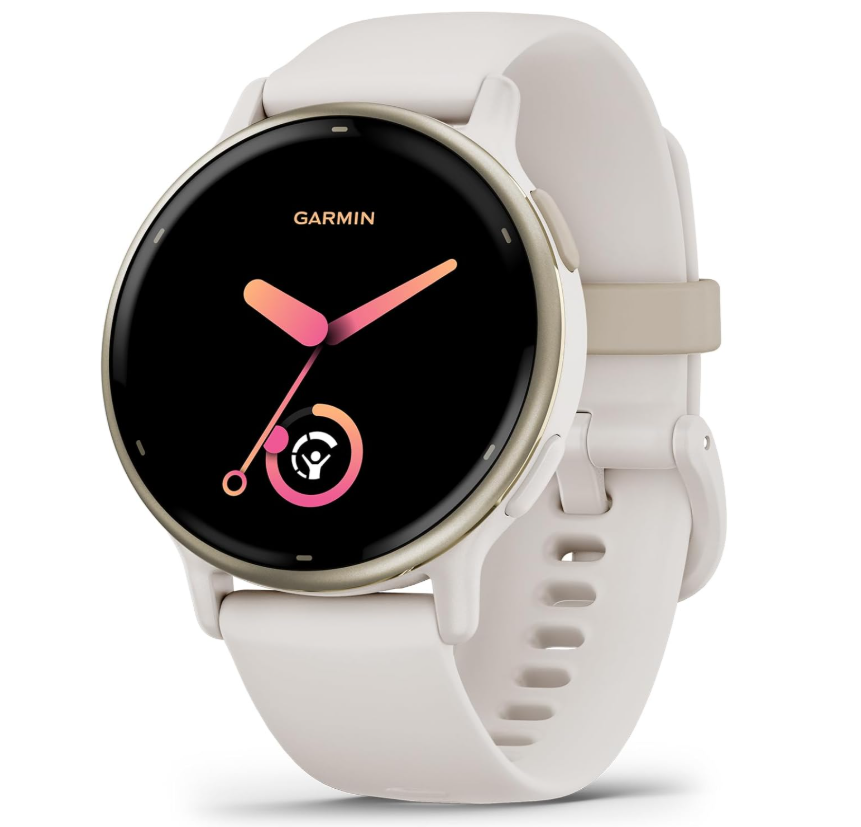 Garmin vívoactive 5 GPS Smartwatch with AMOLED Display in Ivory for Health & Fitness