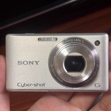 Sony Cyber-Shot DSC-W380 Digital Camera 14.1MP CCD Vintage Silver