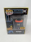Funko Pop Batman Animated Series BATMAN 369 Figure - Hot Topic Black Light Glow