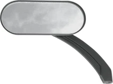 DS Hotop Oval Mirror Flat Black
