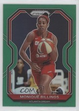 2021 Panini Prizm WNBA Green Prizm Monique Billings #5 0c2