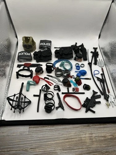 1/12 Scale GIJoe Classified Weapons & Accessories Lot Of 47 Pieces 1/12 Scale