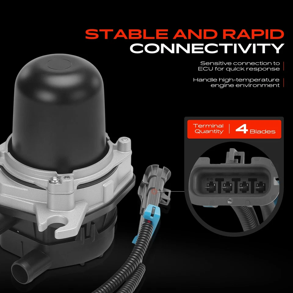 Bomba de inyección de aire secundaria para Chevrolet Tahoe C1500 K1500 GMC Yukon Cadillac Foto 4 de 4