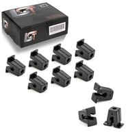 10X Spreizmutter Einsteckmutter Clips Radkasten Radhausschale KotflüGel FÜR Audi