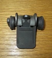 US M1 Garand Rear Sight Assy WWII LockBar Style