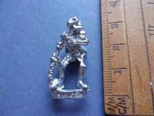 Skelett Krieger mit Schlegel Totenkopf Smasher Citadel GW C17 Untote 1980er Metall