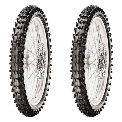 PAAR MOTORRADREIFEN PIRELLI 80/100-12 MX MID S + 2.50-10 MX32 MID S