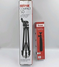 Sunpak TravelMate 50/B 50" Tripod for Cameras Phones GoPro Adjustable Tripod