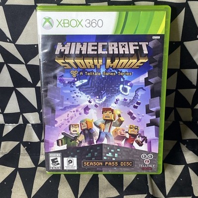 Minecraft: Story Mode - Season Pass - No Disc (Xbox 360) No Manual -  Case Only