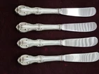 Joan of Arc by International Sterling Silver Butter Spreaders 6" - lot of 4