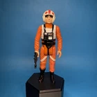 Vtg Star Wars 1978 ANH LUKE SKYWALKER X-Wing Pilot Figure Complete w/ Blaster HK