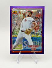2026 Topps #91C-38 Chase Burns RC Chrome Purple Mojo Refractor 156/250