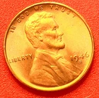 1946-S Lincoln Wheat Cent Penny GEM RED BU From an Original Bank Roll