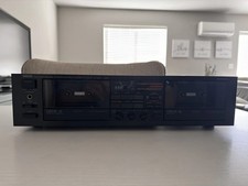 Yamaha K-222 Natural Sound Stereo Double Cassette Deck re-new Listing 