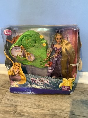 See Ad Mattel Disney Princess Tangled Braiding Friends Hair Braider Rapunzel