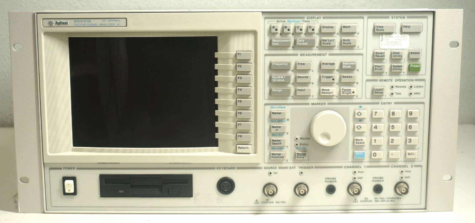Agilent - 89441A - Vector Signal Analyzer (IF) DC-2650MHZ USED