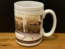 Boundary Waters Canoe Fishing Wilderness Nature Ceramic Coffee Mug Rappala Lures