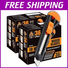 Retractable Box Cutter 18mm Blade