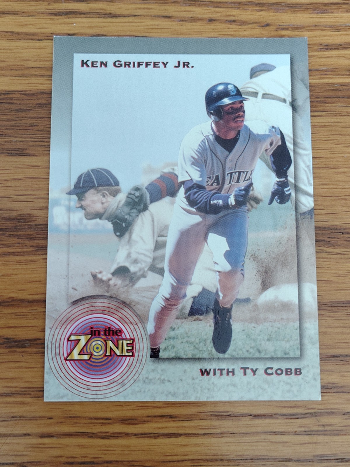 1995 Conlon Collection TSN #3 Ty Cobb Ken Griffey Jr. In The Zone