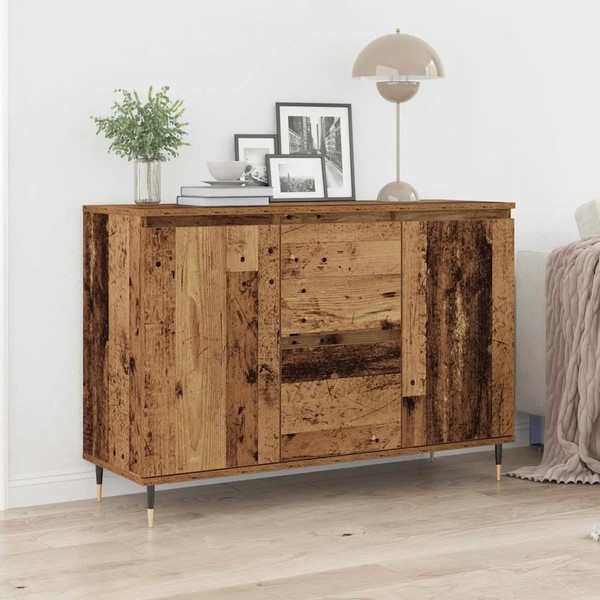 Sideboard Altholz 101,5 X 35 X 70 Cm Holzwerkstoff-image