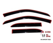  AVS In-Channel Rain Guards for 2015 - 2020 Cadillac In-Channel - Smoke