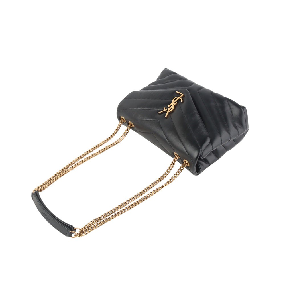 Borsa a tracolla piccola Saint Laurent Monogram Matelassé Loulou 494699 136130816