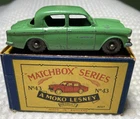 Matchbox/Lesney #43A HILLMAN MINX, w/Type B Box, in Fair condition!