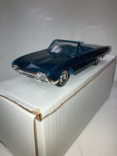 Vintage Amt 125 Scale 1963 T-bird Roadster Deep Sea Blue Poly Refinished Promo