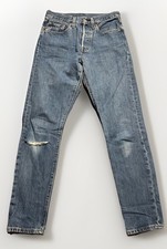 Levis 501S Women  s Button Fly Skinny Jean 26W 30L Big E mark XX premium levis