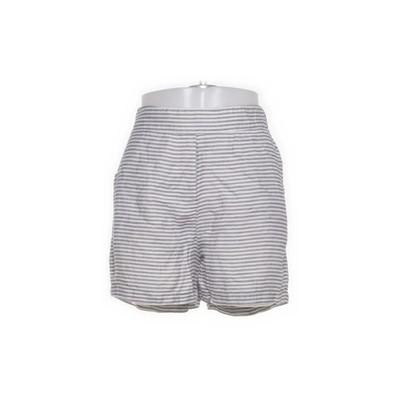 Basic Apparel, Shorts, Größe: S, Grau/Weiß, Acryl/Leinen/Polyamid/Viskose #bqU