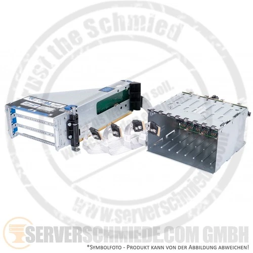 HP ProLiant DL380 DL385 Gen10 8x U.2 NVMe Express Bay Enablement Kit incl. cage 