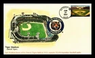 US COVER TIGER STADIUM DETROIT BASEBALL LEGENDARY PLAYING FIELDS FDC GG CACHET