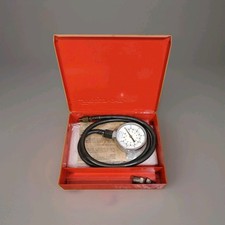 Snap-on Mt37 Oil Diesel Fuel Pressure Gauge Set With Case Documents - Read