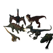 JURASSIC World Park Dinosaur Toy Figure Action Figures Lot Of 6 READ DETAILS