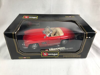 Burago  1/20 Diamonds  1957 MERCEDES BENZ 300 SL  ''Roadster''  - Made in Italy -
