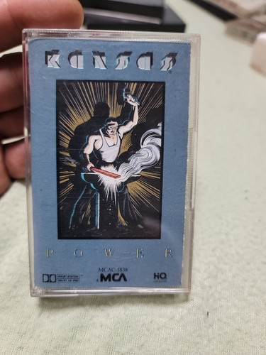 Kansas Power 1986 MCA Release Cassette Tape Progressive Rock Vintage Arena