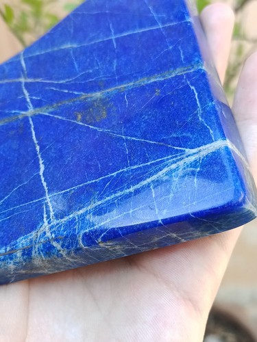 391g Natural Lapis Lazuli Freeform Polished Crystal Mineral Specimen - Picture 14 of 18