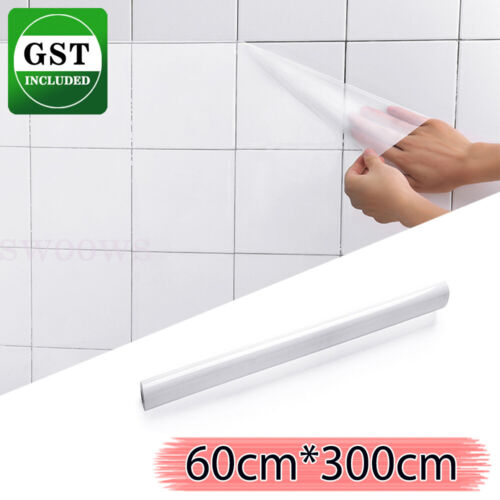 60*300cm Transparent Kitchen Oil-proof Wall Sticker Heat-resistant Self Adhesive - Picture 1 of 12