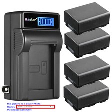 Kastar Battery LCD Wall Charger for IA-BP210E BP420E IA-BP420E Samsung HMX-F80