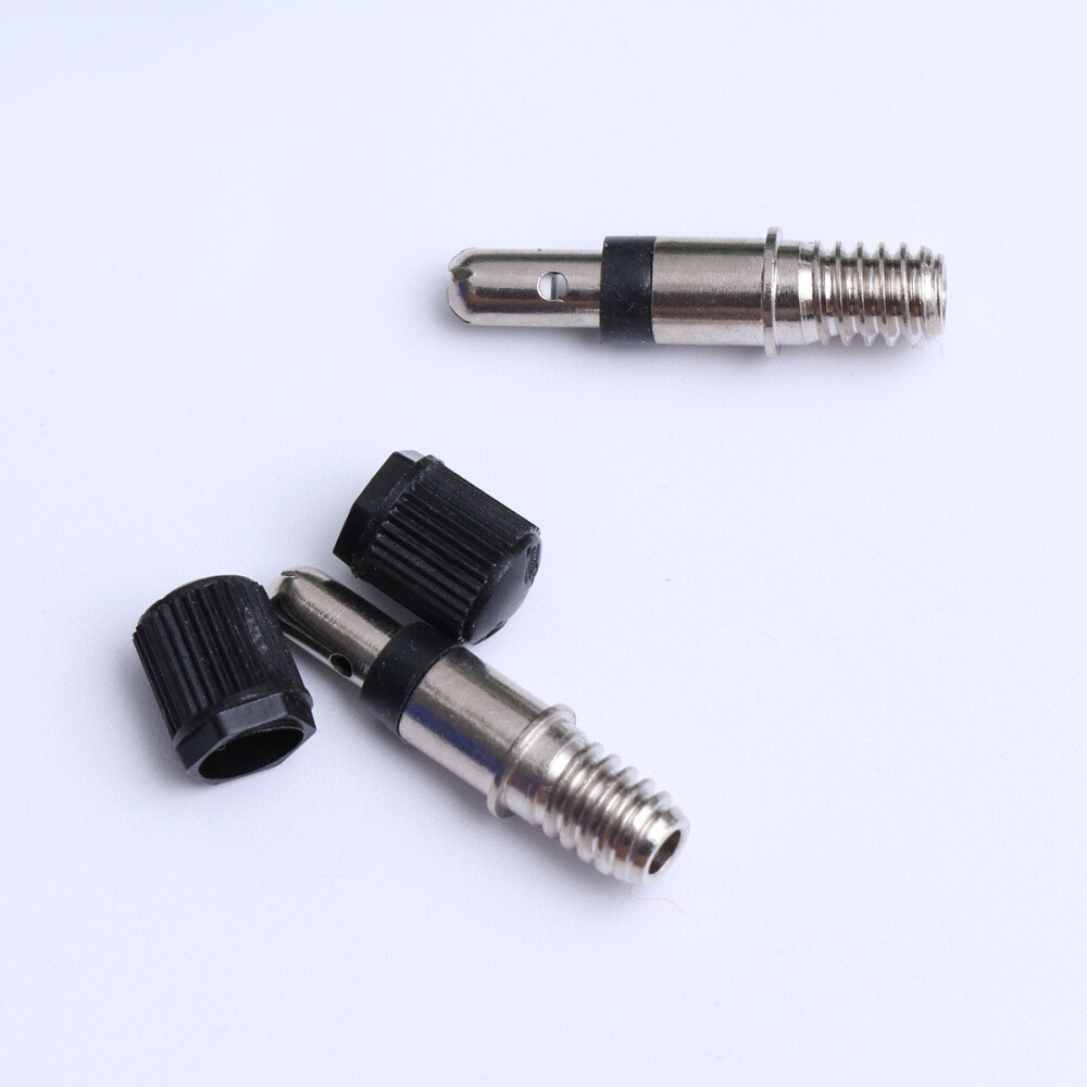 8-Piece German Tubeless Tire Valve Core Stem Inflator Connectors