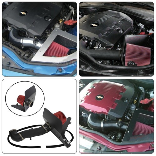 Reusable Cold Air Intake Kit +Heat Shield for Chevrolet Camaro 3.6L V6 2012-2015 - Picture 8 of 8