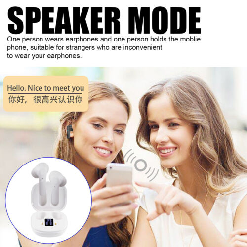 B11 Translator Earbuds 144 Language Wireless Bluetooth Two Way Smart Translation - Picture 5 of 12