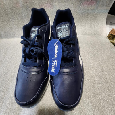 REEBOK CLASSIC ORTHOLITE MENS BLACK SNEAKERS 12